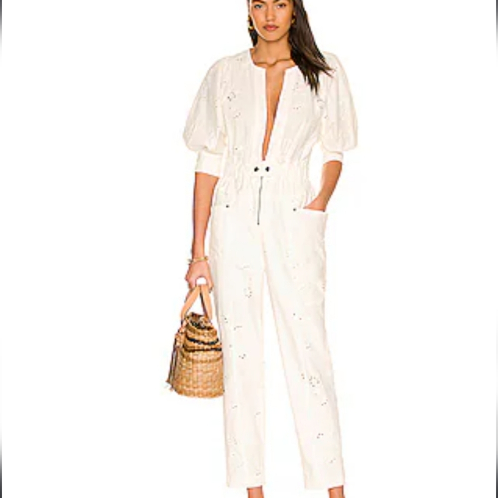 Free People x We The Free Loving You Jumpsuit in Ivory OB1406378 SP